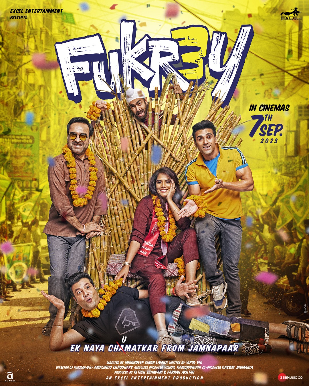 Fukrey 3 Movie Review | Fukrey 3 Filmy Rating 2023