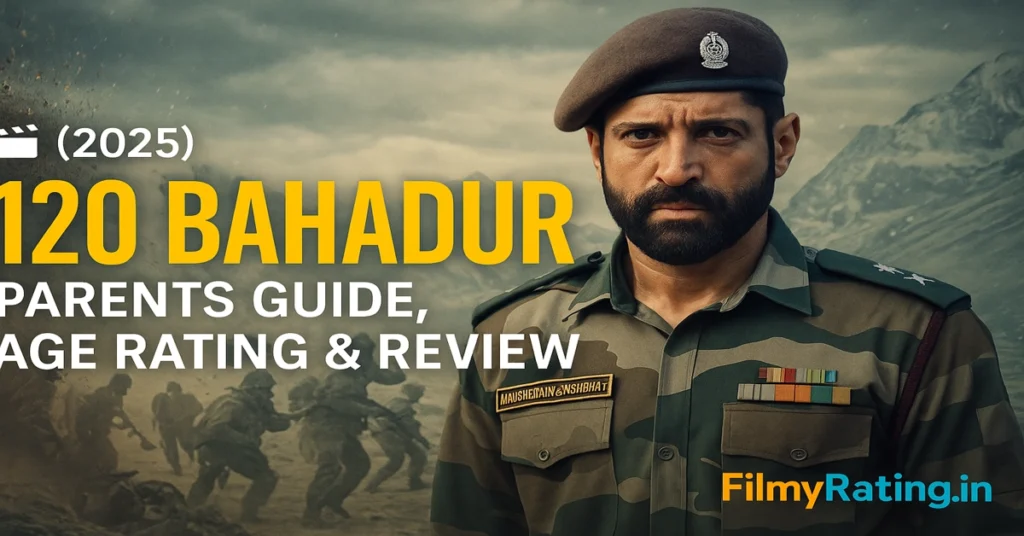 120 Bahadur Parents Guide And Age Rating