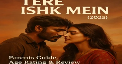 Tere Ishk Mein Parents Guide And Age Rating