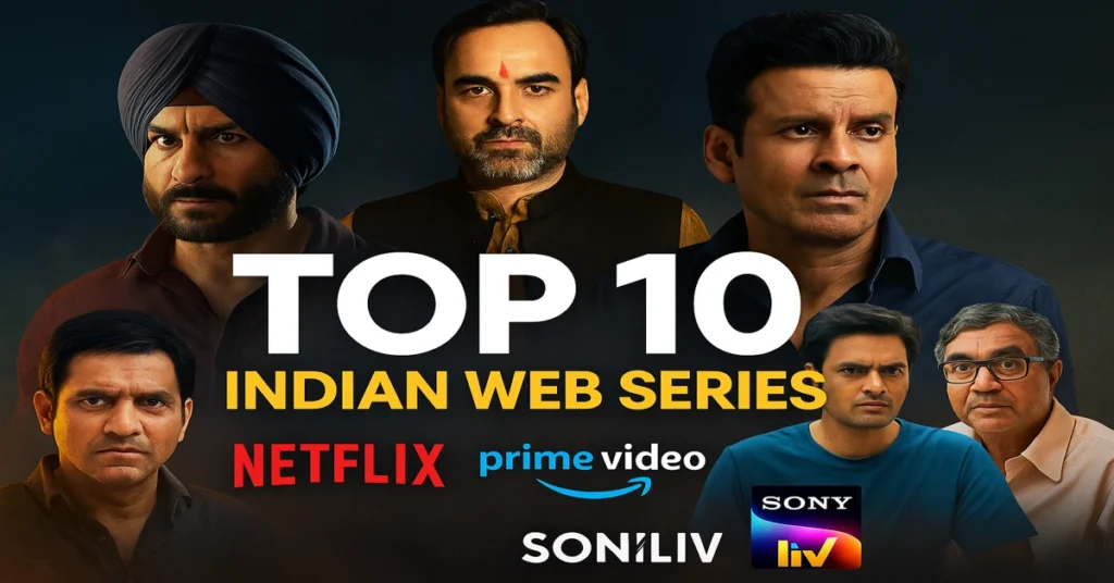 Top 10 Indian Web Series Loved Worldwide (2025)